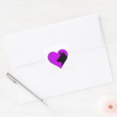 German Shepherd Vierkante Sticker (Envelop)