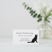 "German Shepherd" Visitekaartjes (Staand voorkant)