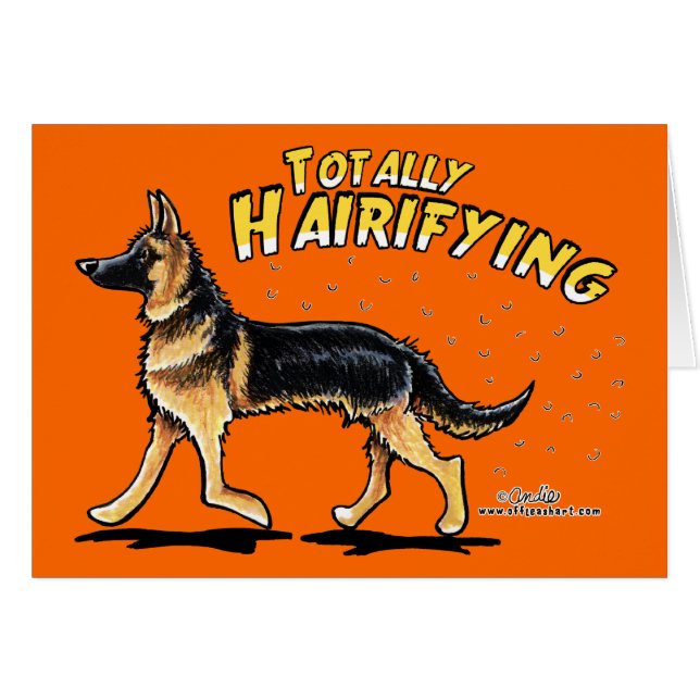 German Shepherd Volledig gevaarlijk (Voorkant Horizontaal)