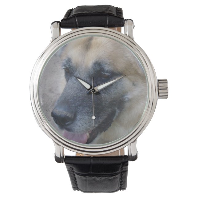 German Shepherd Watch Horloge (Voorkant)