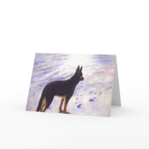 German Shepherd Wenskaart
