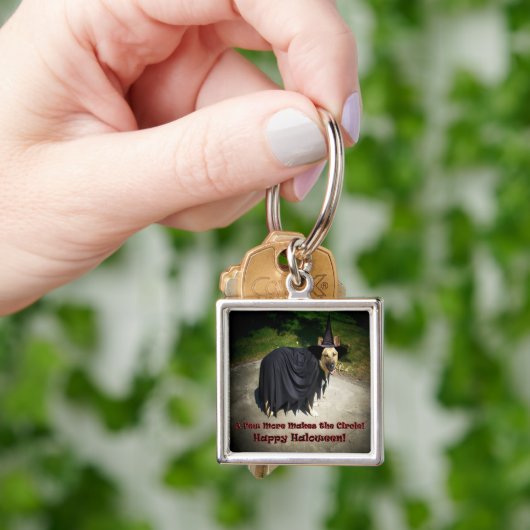 German Shepherd Witch Dog Sleutelhanger (Hand)