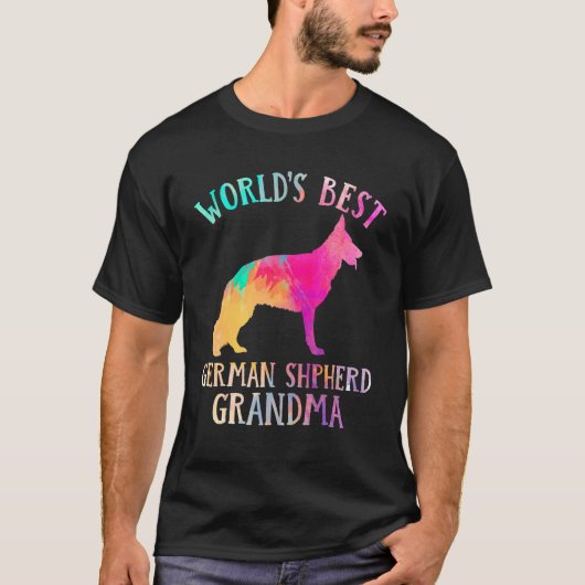 German Shepherd Worldu2019s Best German Shepherd T-shirt (Voorkant)