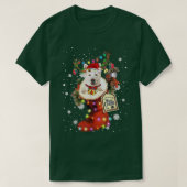German Shepherd Xmas Boot Kerstmis Winter Sn T-shirt (Design voorkant)