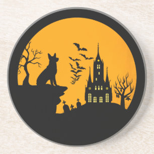 German Shepherd Zandsteen Onderzetter
