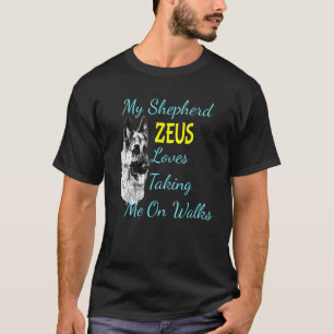 German Shepherd Zeus Dog Love T-shirt