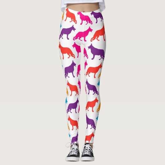 German Shepherds Leggings (Voorkant)