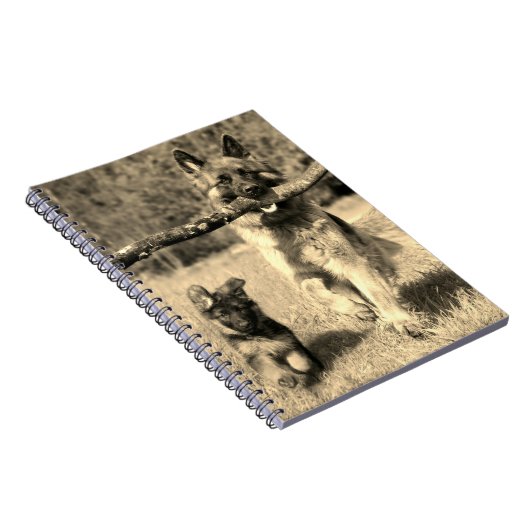 German Shepherds Notitieboek (Rechterzijde)