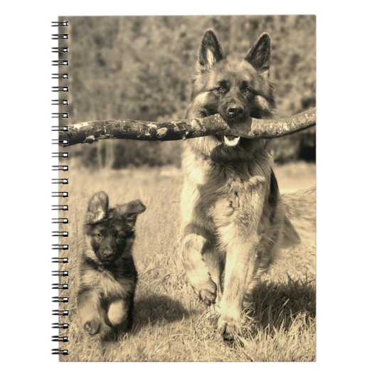 German Shepherds Notitieboek (Voorkant)