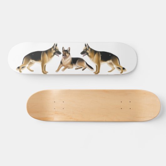 German Shepherds Skateboard (Horizontaal)