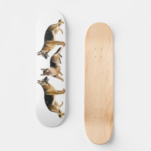 German Shepherds Skateboard (Voorkant)