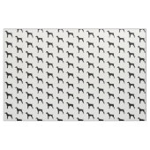 German Short-Haire Pointer Silhouette Love Dogs Stof (Yard (91,4 cm))