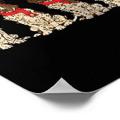 German Shorthair Inter Christmas Gsp Mom Dad  Poster (Hoek)