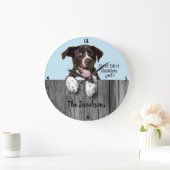 German Shorthair Pointer "Bird Season" Grote Klok (Huis)