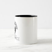 German Shorthair Pointer Cute GSP Gift Tweekleurige Koffiemok (Center)