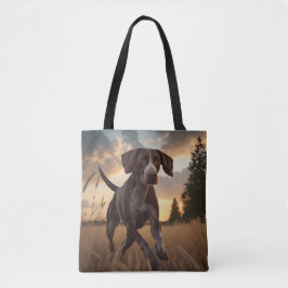German Shorthair Pointer Elegant Shoulder Tote Bag