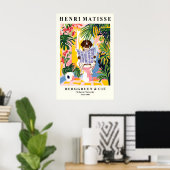 German Shorthair Pointer Print Matisse Style Dog (Thuiskantoor)