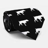 GERMAN SHORTHAIR POINTER STROPDAS (Opgerold)