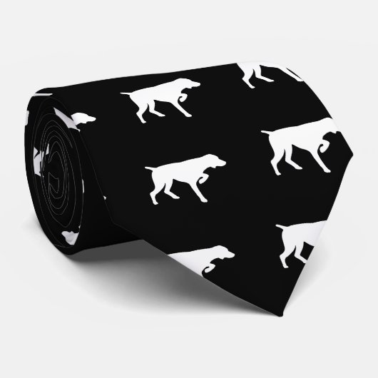 GERMAN SHORTHAIR POINTER STROPDAS (Opgerold)