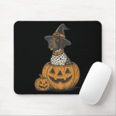 German Shorthaired Inter Halloween Gsp Dog Mom Dog Muismat (Met muis)