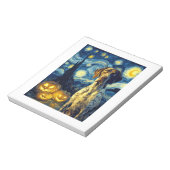 German Shorthaired Pointer 1 Cute Dog Halloween Ja Notitieblok (Linkerzijde)