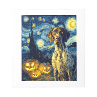 German Shorthaired Pointer 1 Cute Dog Halloween Ja Notitieblok