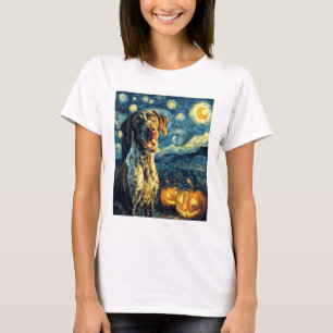 German Shorthaired Pointer 2 Schattige Hond Hallow T-shirt