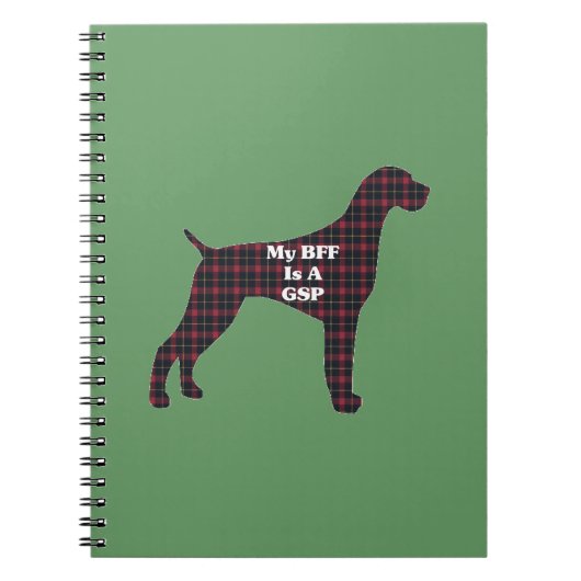 GERMAN SHORTHAIRED POINTER BFF NOTITIEBOEK (Voorkant)
