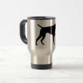 German Shorthaired Pointer Coffee Mugs Reisbeker (Voorkant links)