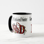 German Shorthaired Pointer Dad Gifts Mok (Voorkant links)