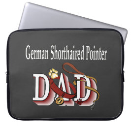 German Shorthaired Pointer Dad Laptop Sleeve