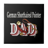 German Shorthaired Pointer Dad Tegeltje (Voorkant)