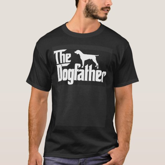 German Shorthaired Pointer Dog Father Dad Father T-shirt (Voorkant)
