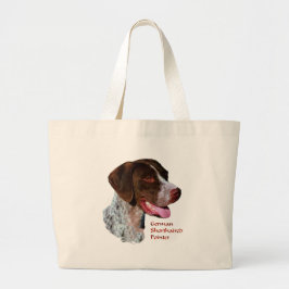 German Shorthaired Pointer Gifts Grote Tote Bag