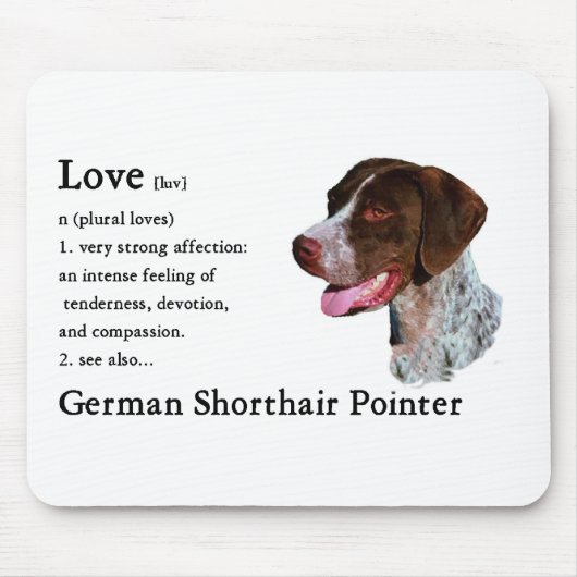 German Shorthaired Pointer Gifts Muismat (Voorkant)