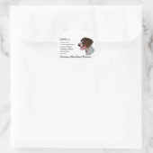German Shorthaired Pointer Gifts Ronde Sticker (Tas)