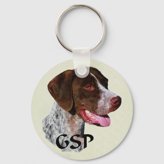 German Shorthaired Pointer Gifts Sleutelhanger (Voorkant)