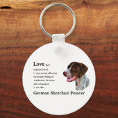 German Shorthaired Pointer Gifts Sleutelhanger (Voorkant)