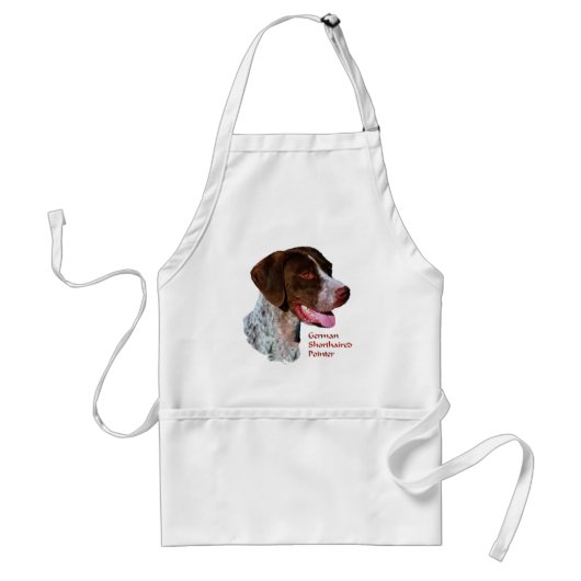 German Shorthaired Pointer Gifts Standaard Schort (Voorkant)