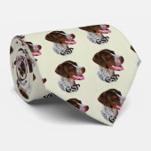 German Shorthaired Pointer Gifts Stropdas (Opgerold)