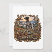German Shorthaired Pointer - Jachtcollectie Kaart (Voorkant)