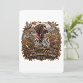 German Shorthaired Pointer - Jachtcollectie Kaart (Staand voorkant)