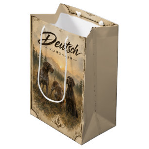 German Shorthaired Pointer - Jachtcollectie Medium Cadeauzakje
