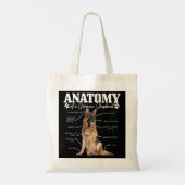 German Shorthaired Pointer-kerstboom Funny GS Tote Bag (Achterkant)