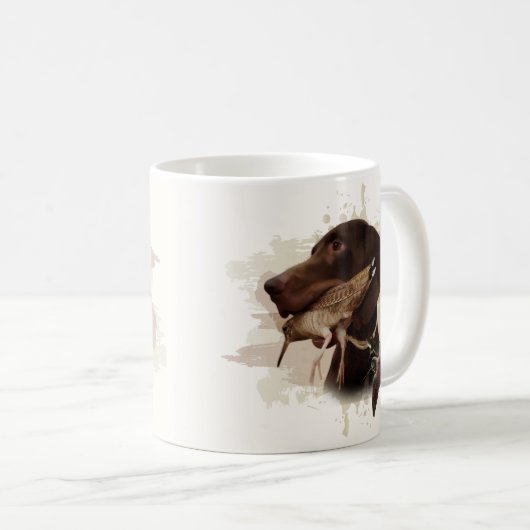 German Shorthaired Pointer,kurzhaar, Tapestry Post Koffiemok (Voorkant rechts)