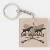 German Shorthaired Pointer,kurzhaar, Tapestry Post Sleutelhanger (voorkant)