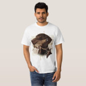 German Shorthaired Pointer,kurzhaar, Tapestry Post T-shirt (Voorkant volledig)