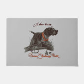 German Shorthaired Pointer Long Sleeve Shirt. A Bo Deurmat (Voorkant)