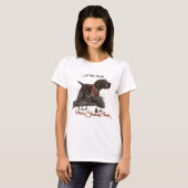 German Shorthaired Pointer Long Sleeve Shirt. A Bo T-shirt (Voorkant volledig)
