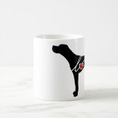 German Shorthaired Pointer Love Koffiemok (Center)